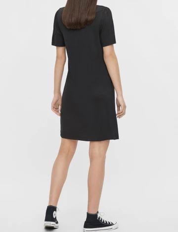 Rochie scurta Pieces, negru, XS