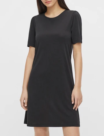Rochie scurta Pieces, negru, XS