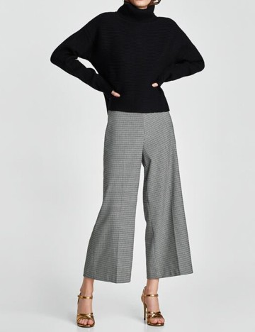 Pantaloni Zara, gri, M