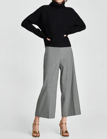 Pantaloni Zara, gri, M