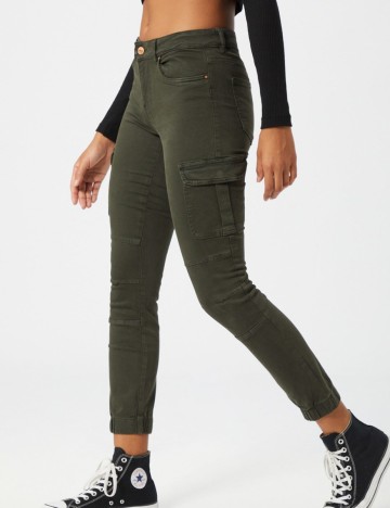 Pantaloni Only, kaki
