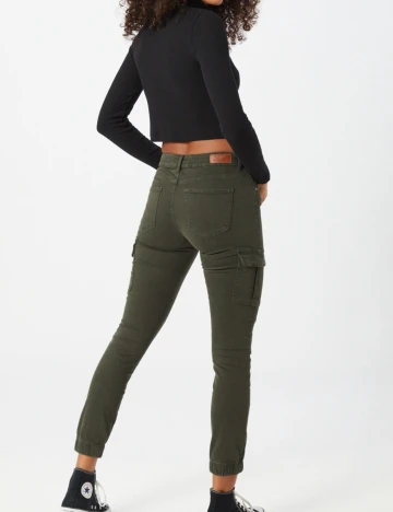 Pantaloni Only, kaki Verde