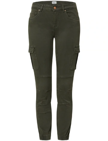 Pantaloni Only, kaki Verde