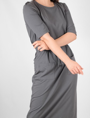 Rochie C&A, gri, 36