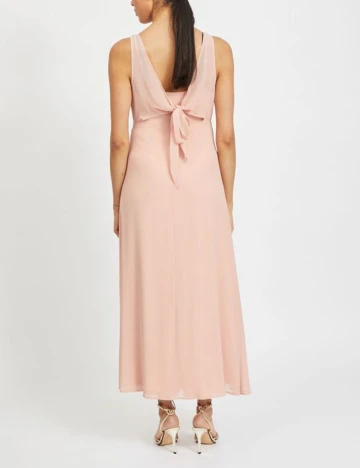 Rochie lunga Vila, roz