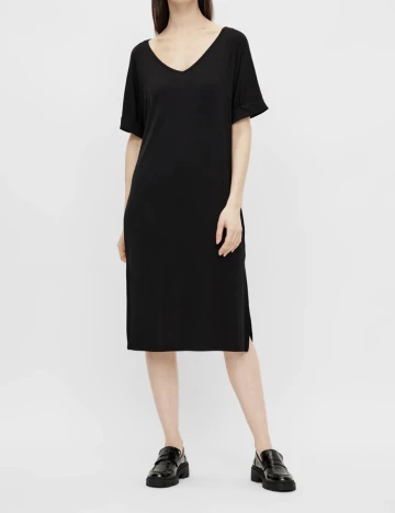 Rochie Pieces, negru, L