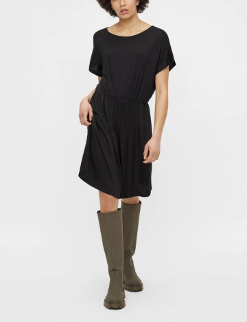 Rochie Pieces, negru Negru
