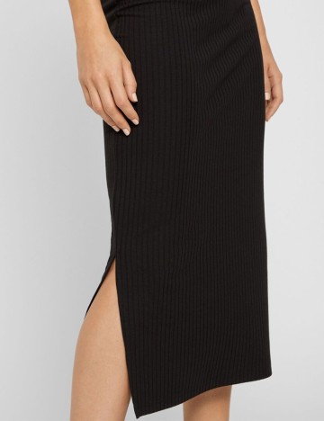 Fusta Pieces, negru, S