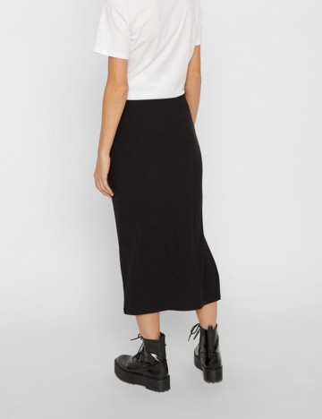Fusta Pieces, negru, S
