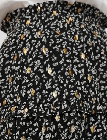 Fusta Vero Moda, negru, S Negru