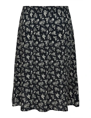 Fusta Only Carmakoma, negru, 42