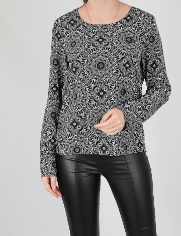 Bluza Vila, negru, 42