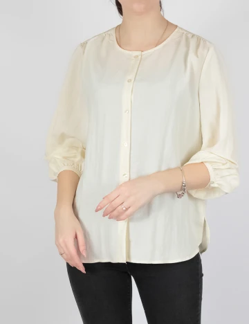 Camasa Vero Moda, bej, M