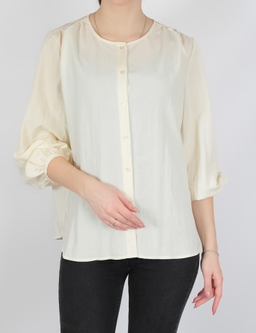 Camasa Vero Moda, bej, M