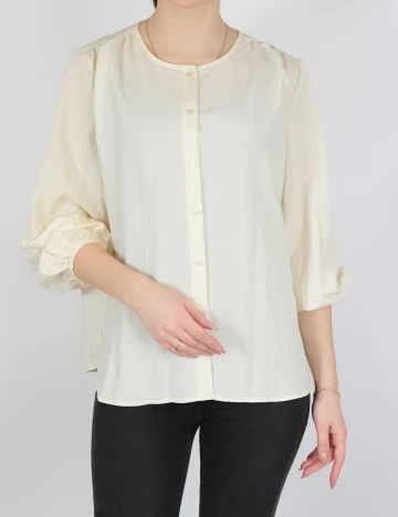 Camasa Vero Moda, bej, M