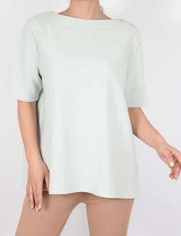 Tricou C&A, verde, XS