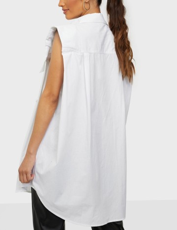 Camasa Oversize Only, alb, S