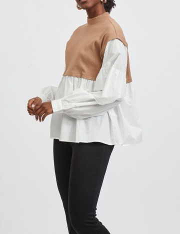 Bluza Vila, alb