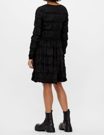 Rochie Pieces, negru, L