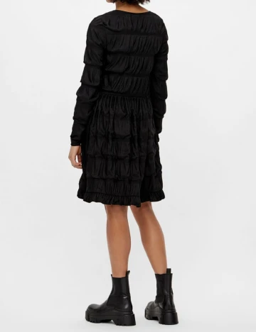 Rochie Pieces, negru, L
