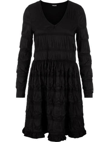 Rochie Pieces, negru, L