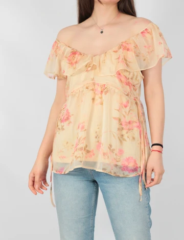 Bluza Vila, crem, 34