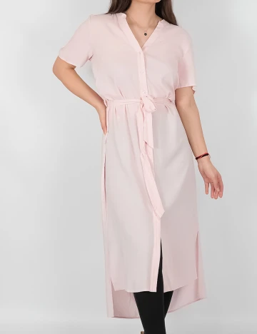 Rochie medie Vero Moda, roz