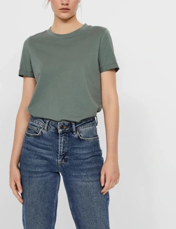 Tricou Vero Moda, verde, M