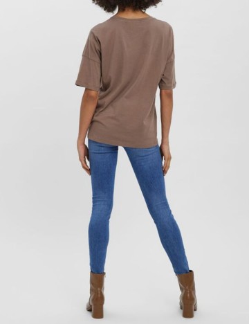 Tricou Oversize Vero Moda, maro