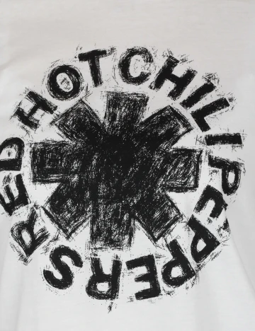 Tricou Noisy May, alb, S