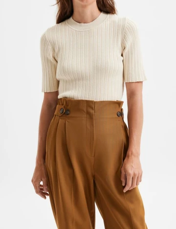 Bluza Selected Femme, crem, M Crem