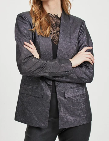 Blazer Vila, argintiu, 34