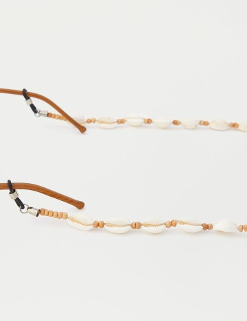 Colier Ochelari Pull&Bear, alb, UNIVERSAL