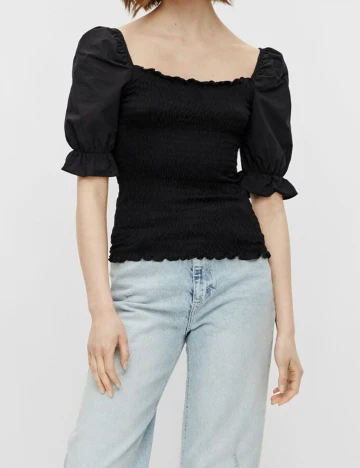 Bluza Pieces, negru, L Negru
