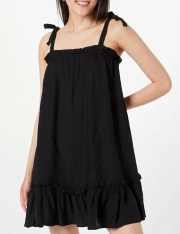 Rochie Pieces, negru, M
