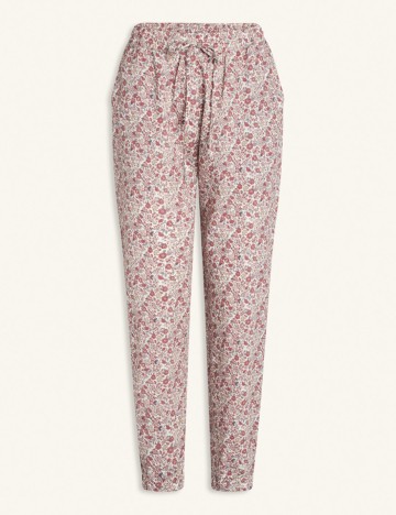 Pantaloni LOVE&DIVINE, floral, XS