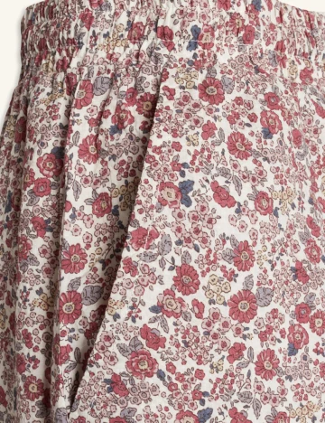 Pantaloni LOVE&DIVINE, floral, XS Floral print