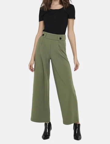 Pantaloni Jacqueline de Yong, kaki