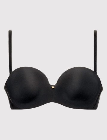 Sutien Bardot Triumph, negru, 85D