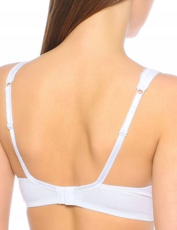 Sutien Viania, alb, 70B