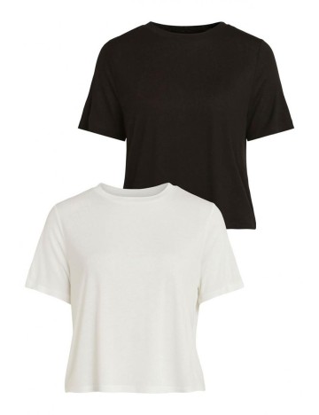 Set Tricouri Vila, alb/negru, S