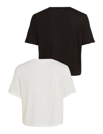 Set Tricouri Vila, alb/negru, S