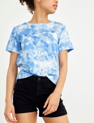 Tricou LMTD, albastru, 7-8 ANI