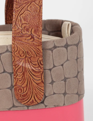 Geanta O Bag, roz, UNIVERSAL