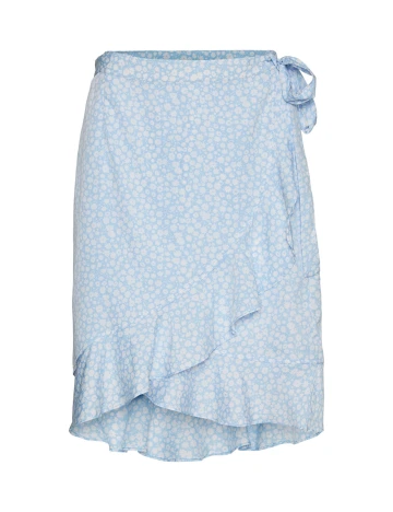 Fusta Vero Moda, bleu, M