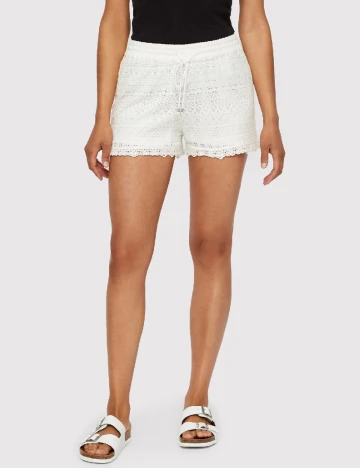 Pantaloni scurti Vero Moda, alb, M