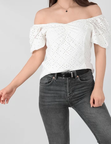 Bluza Vero Moda, alb, M Alb