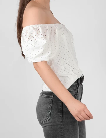 Bluza Vero Moda, alb, M Alb