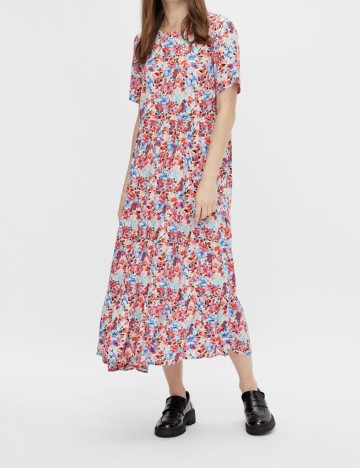 Rochie Pieces, floral, XS