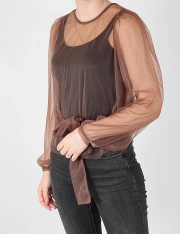 Bluza Only, maro, M